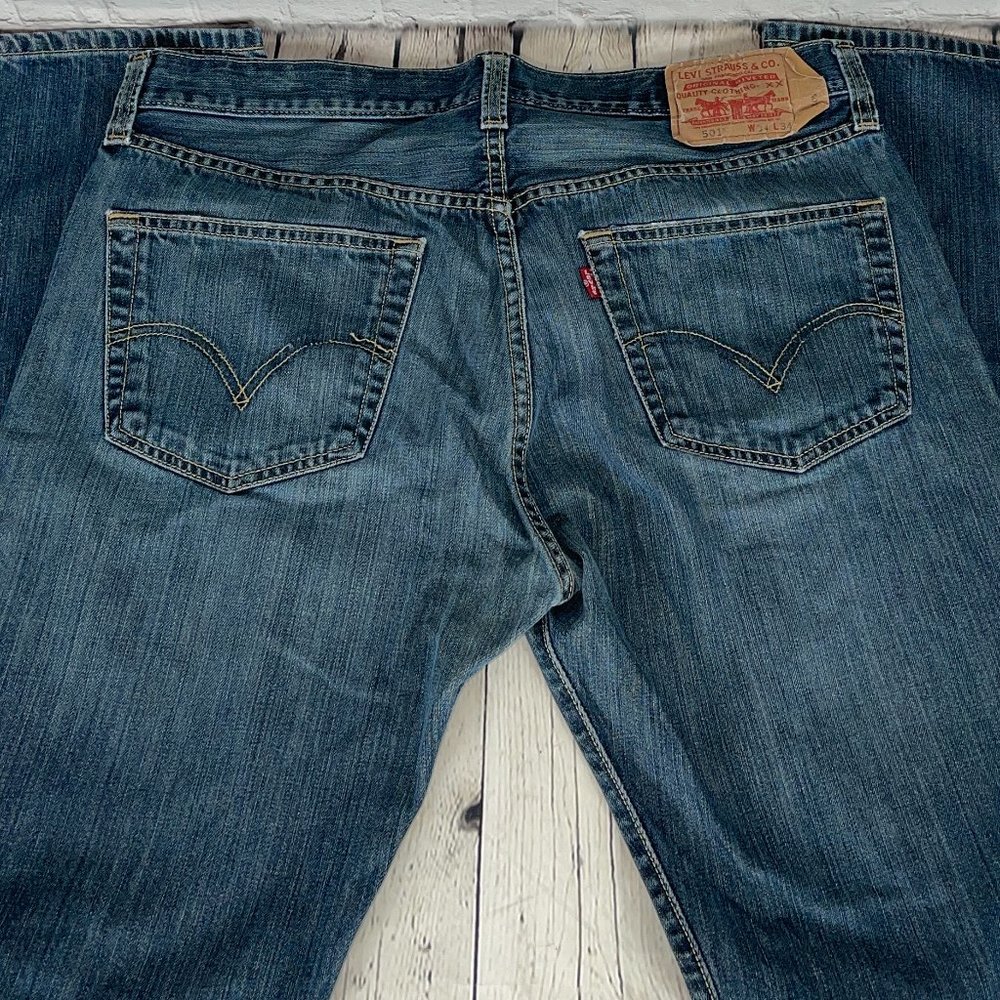 LEVI'S MEN'S 501 XX BUTTON FLY JEANS W34 L34 - Picture 1 of 16